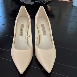 NWT Zara pinky beige pump